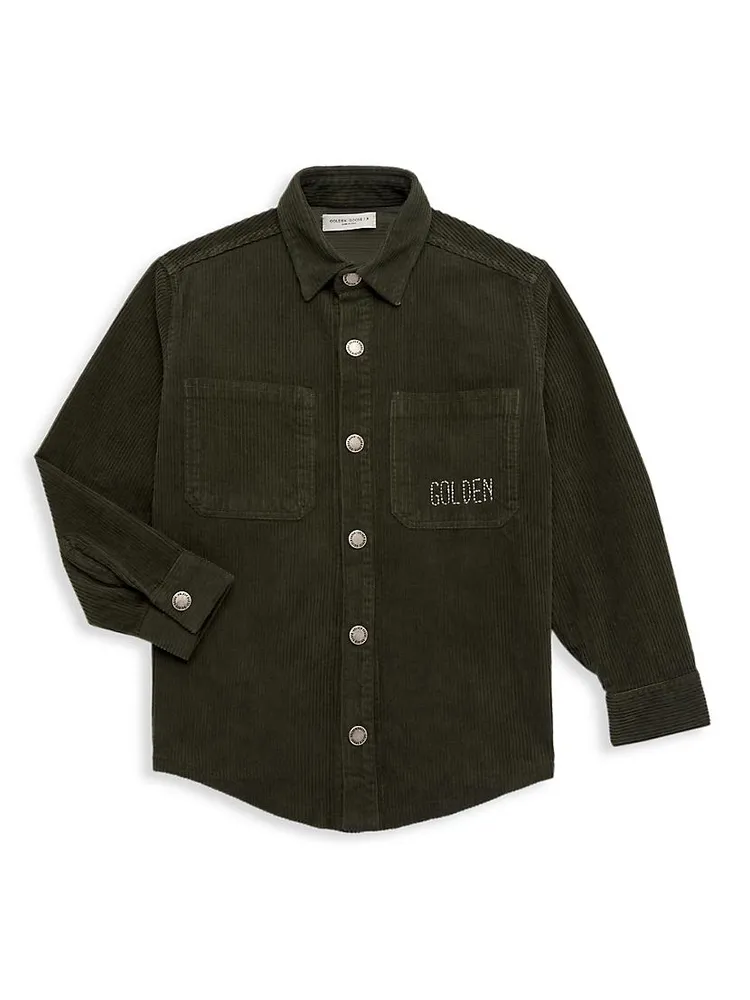 Little Boy's & Corduroy Overshirt