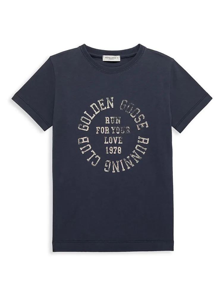 Little Boy's & 'Running Club' T-Shirt