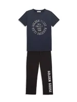 Little Boy's & 'Running Club' T-Shirt