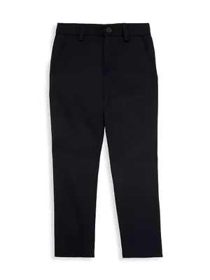 Little Kid's & Virgin Wool-Blend Twill Pants