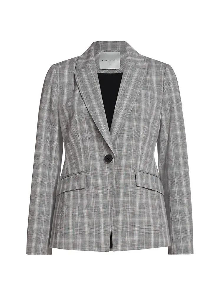 The Taylor Plaid Blazer