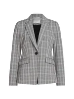 The Taylor Plaid Blazer