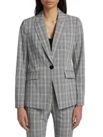 The Taylor Plaid Blazer