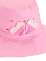 Girl's 2-Pack Bucket Hat Set