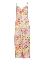 Rosemary Floral Midi Slip Dress