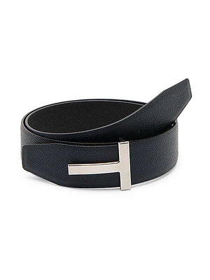 Leather Logo Belt