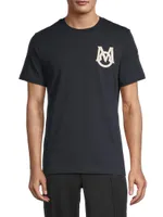 Moncler Man Logo Cotton T-Shirt