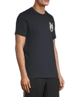Moncler Man Logo Cotton T-Shirt
