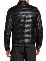 Moncler Man Authie Biker Jacket Matte