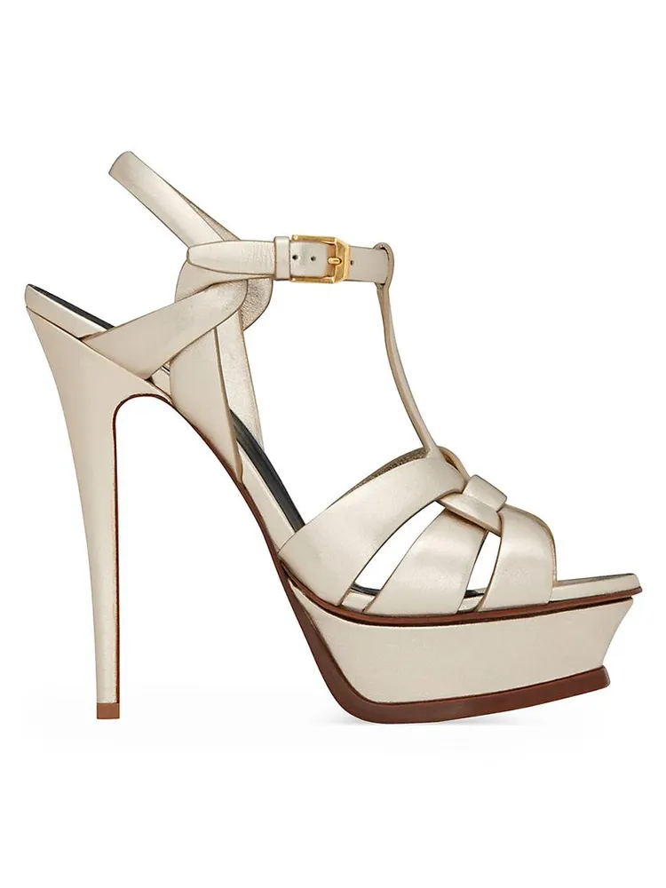 Tribute Sandals Metallic Leather