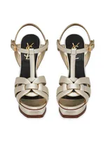 Tribute Sandals Metallic Leather