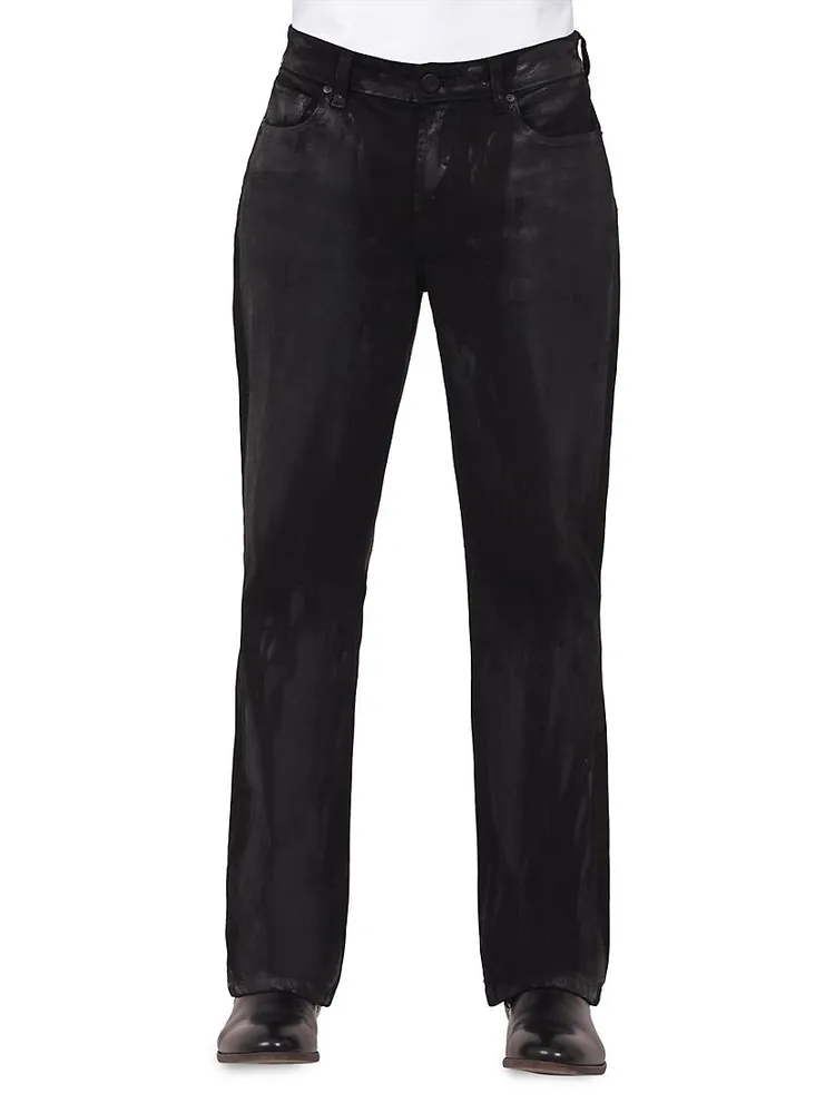 Clint Coated Five-Pocket Jeans