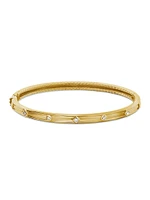 Modern Renaissance Bracelet 18K Yellow Gold With Diamonds