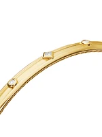 Modern Renaissance Bracelet 18K Yellow Gold With Diamonds