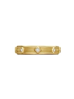 Modern Renaissance Ring 18K Yellow Gold With Diamonds