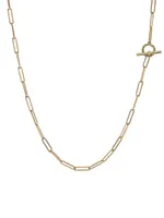 DY Madison Elongated Chain Necklace 18K Yellow Gold