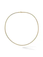 Sculpted Cable Necklace in 18K Yellow Gold