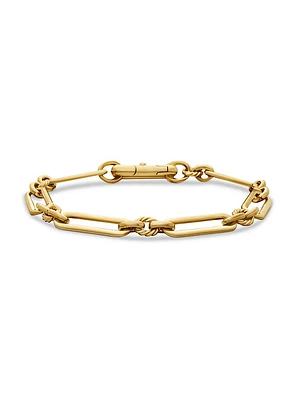 Lexington Chain Bracelet in 18K Yellow Gold, 6.5MM