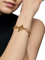 DY Madison Toggle Chain Bracelet 18K Yellow Gold, 11mm
