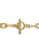 DY Madison Toggle Chain Bracelet 18K Yellow Gold, 11mm