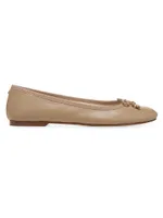 Felicia Luxe Leather Ballet Flats