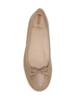 Felicia Luxe Leather Ballet Flats