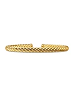 Cablespira Oval Bracelet 18K Yellow Gold