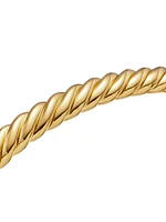 Cablespira Oval Bracelet 18K Yellow Gold