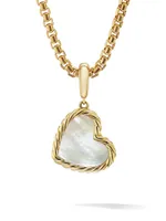 Cable Collectibles Heart Amulet 18K Yellow Gold