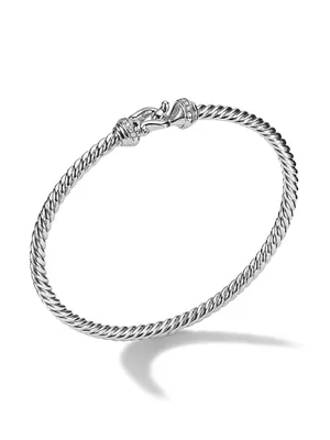 Cable Collectibles 18K White Gold & Diamond Bracelet