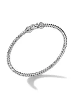 Cable Collectibles 18K White Gold & Diamond Bracelet