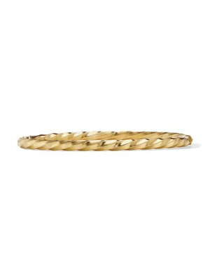 Cable Edge Bracelet 18K Yellow Gold