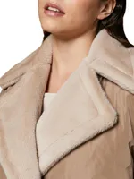 Natalia Faux-Fur Reversible Jacket