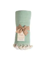 Baby's Tassel-Accented Blanket