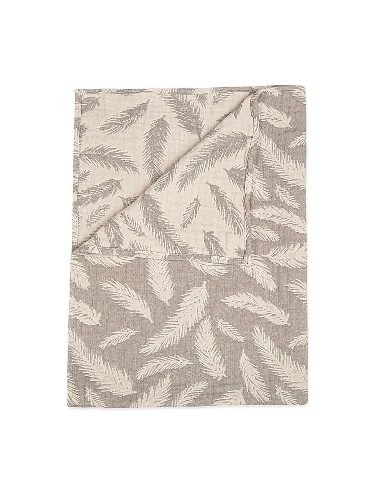 Baby's Feather Jacquard Blanket