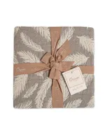 Baby's Feather Jacquard Blanket