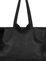 G Shopper Large Tote Bag In Leather