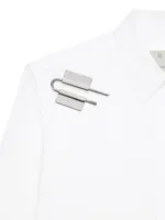 Shirt Poplin with U-Lock Harness