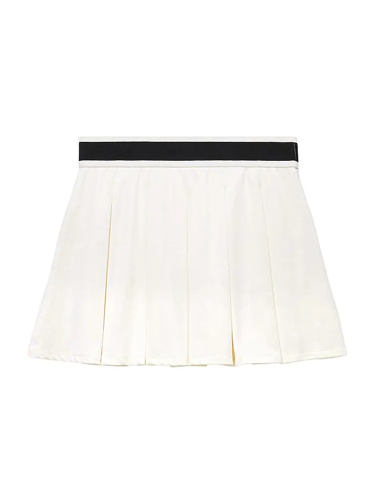 STAUD COURT Doubles Pleated Tennis Skirt