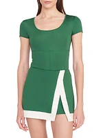 STAUD COURT Replay Scoop Neck Sport Top