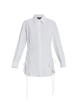 Fascia Cotton Tunic Shirt