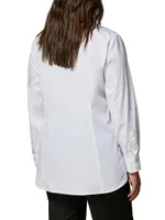 Fascia Cotton Tunic Shirt