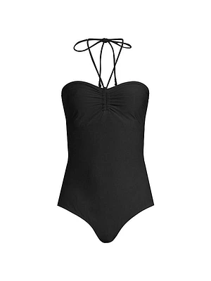 Sculpting Bandeau One-Piece Swimsuit