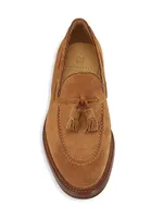 Suede Tassel Loafers