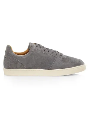 Suede Low-Top Sneakers