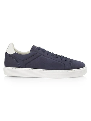 Suede Low-Top Sneakers