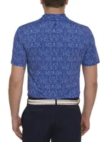 Medallion Tiles Polo Shirt