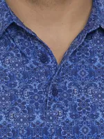 Medallion Tiles Polo Shirt