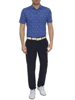 Medallion Tiles Polo Shirt