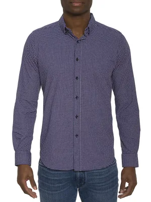Lonardo Woven Button-Up Shirt